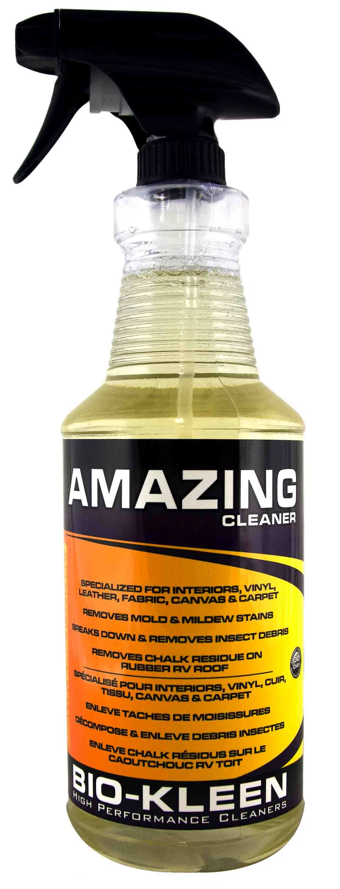 M00307 – BIO-KLEEN Vinyl Cleaner, 32 Ounce Spray Bottle Single Use To Remove Dirt/ Stains From Vinyl/ Leather/ Fabric...